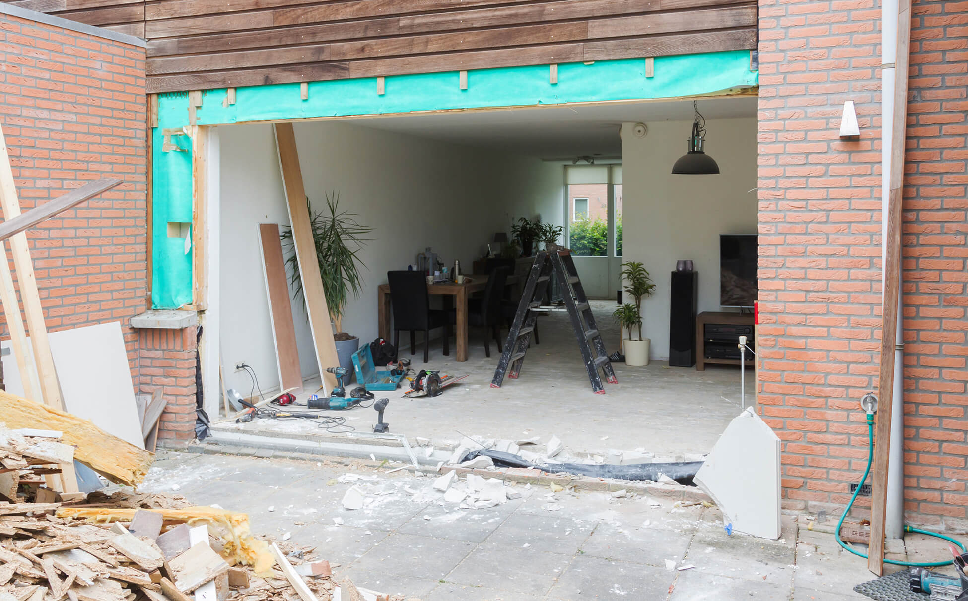 Aanbouw of uitbouw
